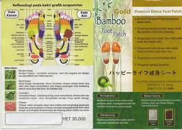 "Koyo Bamboo Foot Patch Gold"